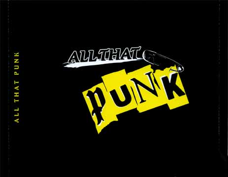 All That Punk 3xCD disc 1 tray inlay