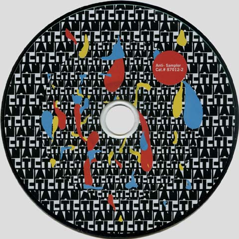 Anti- Sampler (87012) CD disc artwork
