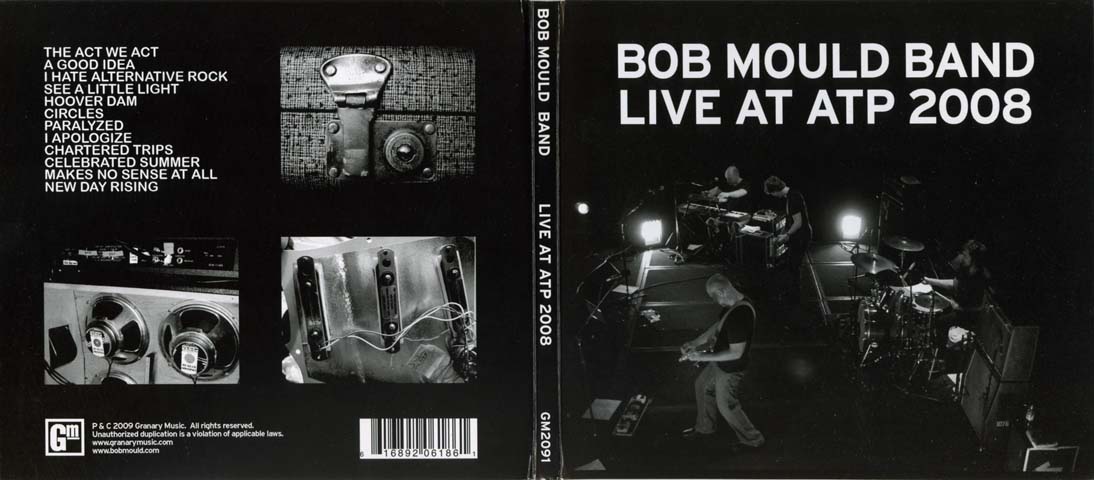 Live At ATP 2008 CD digipak outside unfolded