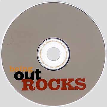 Being Out Rocks CD artwork