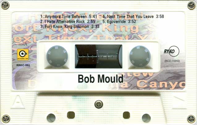 Bob Mould cassette [Korea] shell side 1