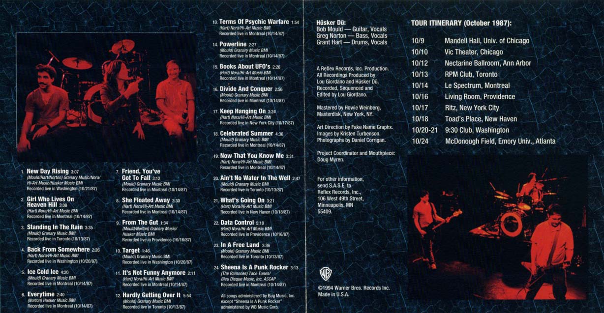 CD insert booklet inside pages 4-5