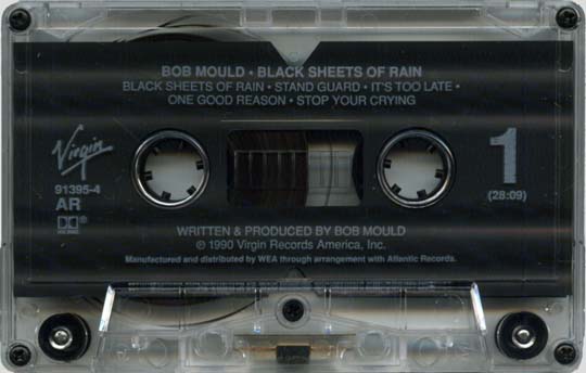 Black Sheets of Rain cassette shell side 1
