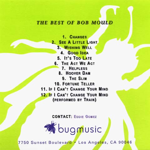 The Best Of Bob Mould CD front