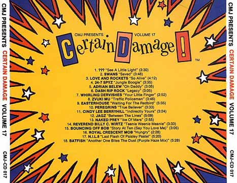 A Certain Damage, Vol. 17 CD back