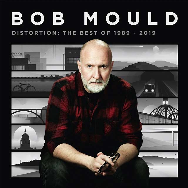 Bob Mould — Distortion: The Best Of 1989-2019 2xCD front
