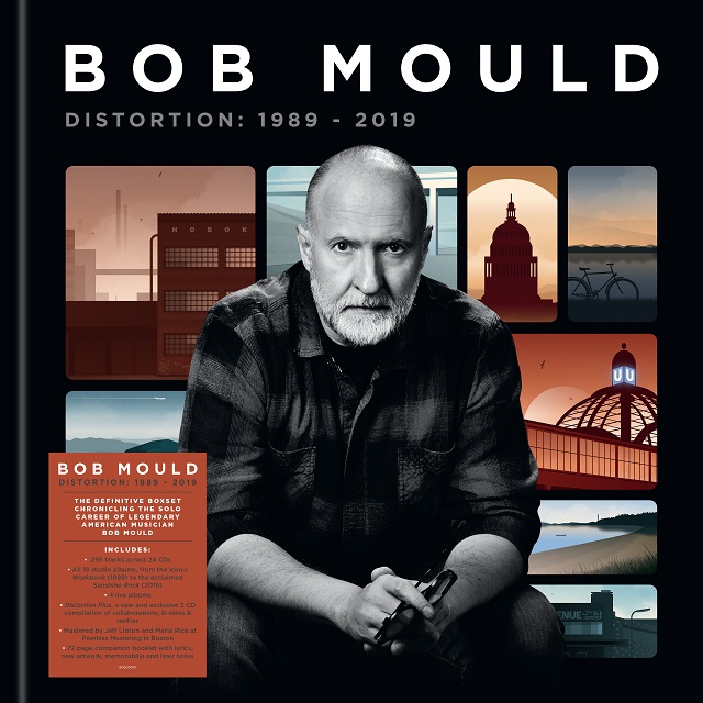 Bob Mould — Distortion: 1989-2019 CD box set front