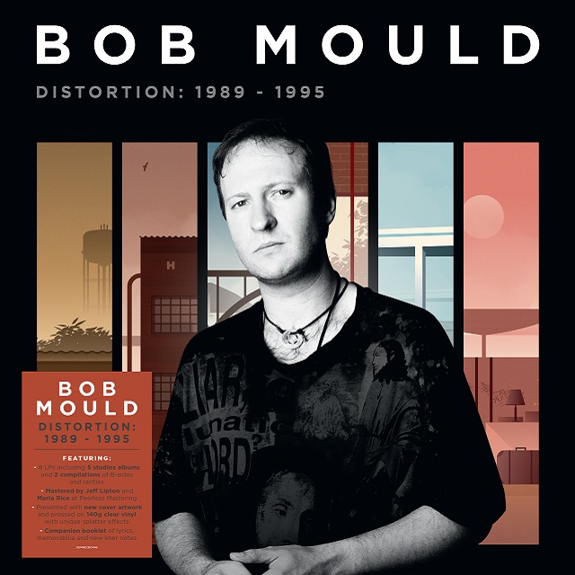 Bob Mould — Distortion: 1989-1995 LP box set front