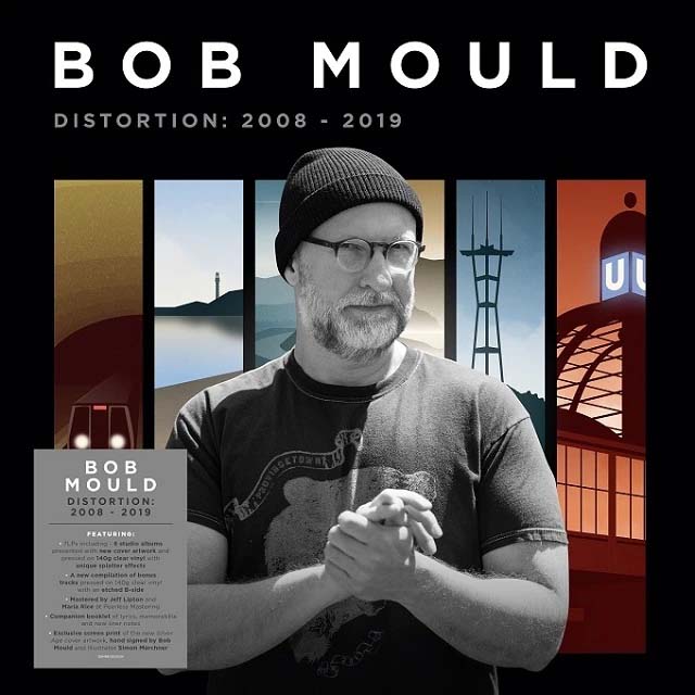 Bob Mould — Distortion: 2008-2019 LP box set front