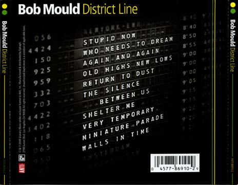 District Line CD cover art back