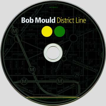 District Line CD disk artwork
