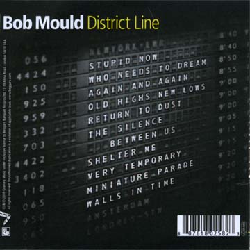 District Line UK advance CD cover art back
