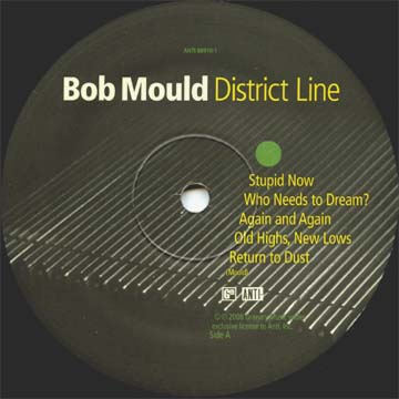 District Line vinyl A-side label