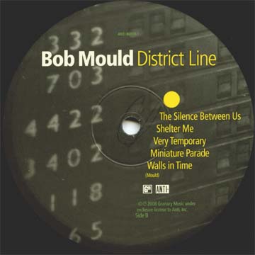 District Line vinyl B-side label