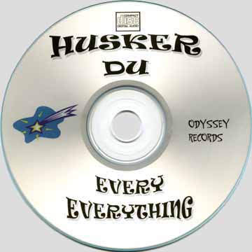 Hüsker Dü Every Everything boot CDR artwork