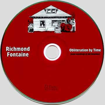 Richmond Fontaine — Obliteration By Time CD artwork