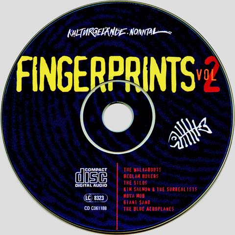 Fingerprints, Vol. 2 CD artwork