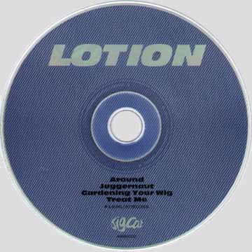 Lotion CD artwork
