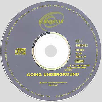 Going Underground CD 1 artwork
