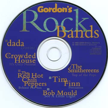 Gordon's CD artwork