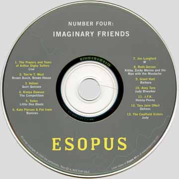 Imaginary Friends CD artwork