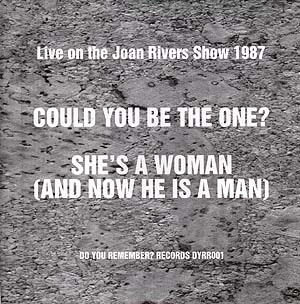 Live On The Joan Rivers Show 1987 bootleg 7
