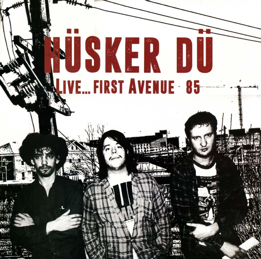 Live... First Avenue 85 LP front cover