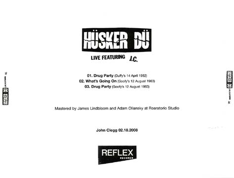 Live Featuring J.C. CD back