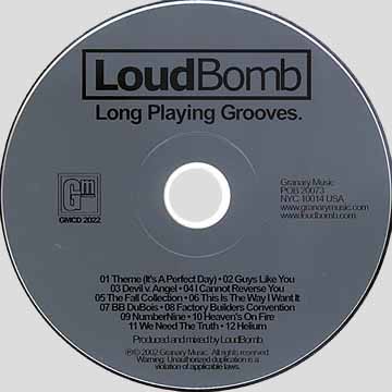 Long Playing Grooves CD artwork