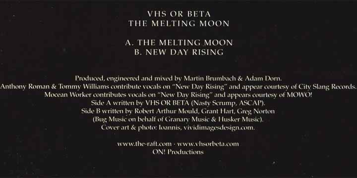 VHS Or Beta, The Melting Moon 7