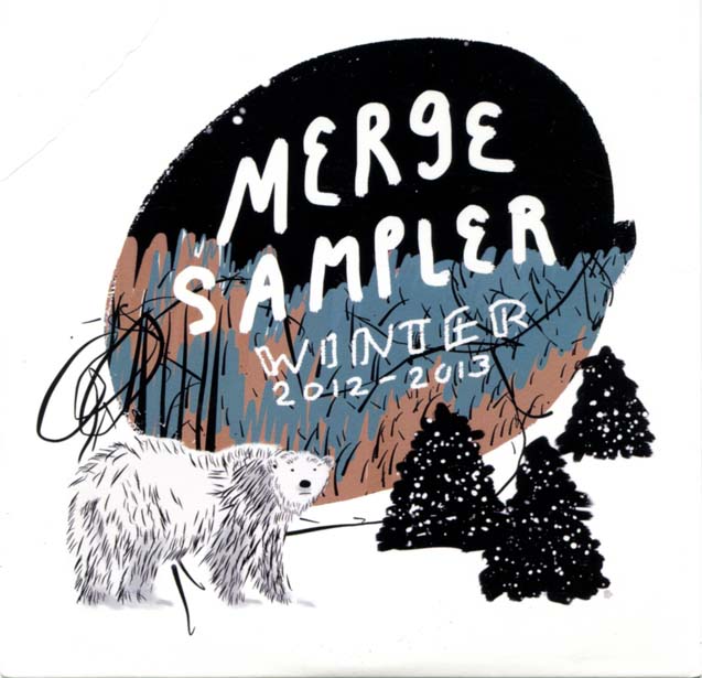 Various Artists — Merge Sampler, Winter 2012-2013 promo CD slipcase front