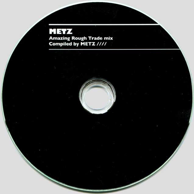 Various Artists — METZ bonus CD disc artwork