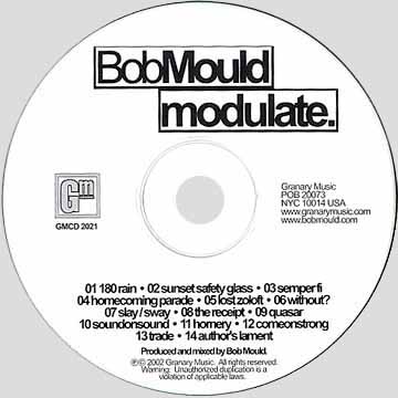 Modulate CD artwork