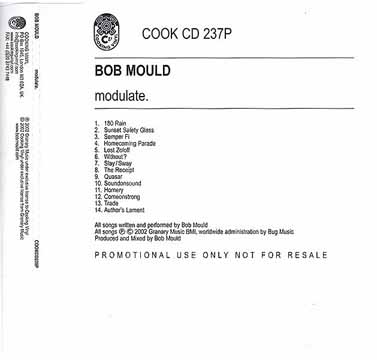 Modulate [UK] promo CD front