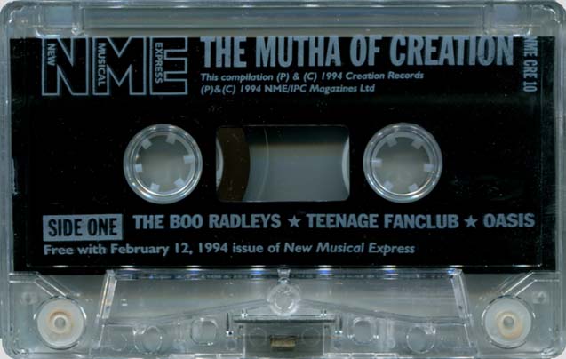 NME Mutha of Creation cassette shell side 1>
<BR>
<font face = 