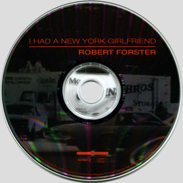 I Had A New York Girlfriend CD disc artwork