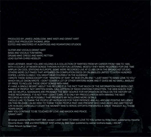 Oeuvrevue CD inside cover