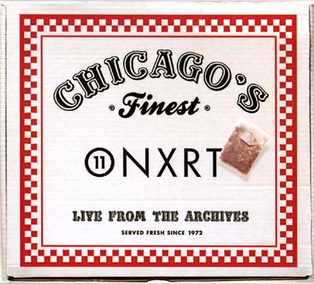 ONXRT 11 CD digipak front