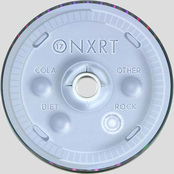 ONXRT vol. 17 CD disc artwork