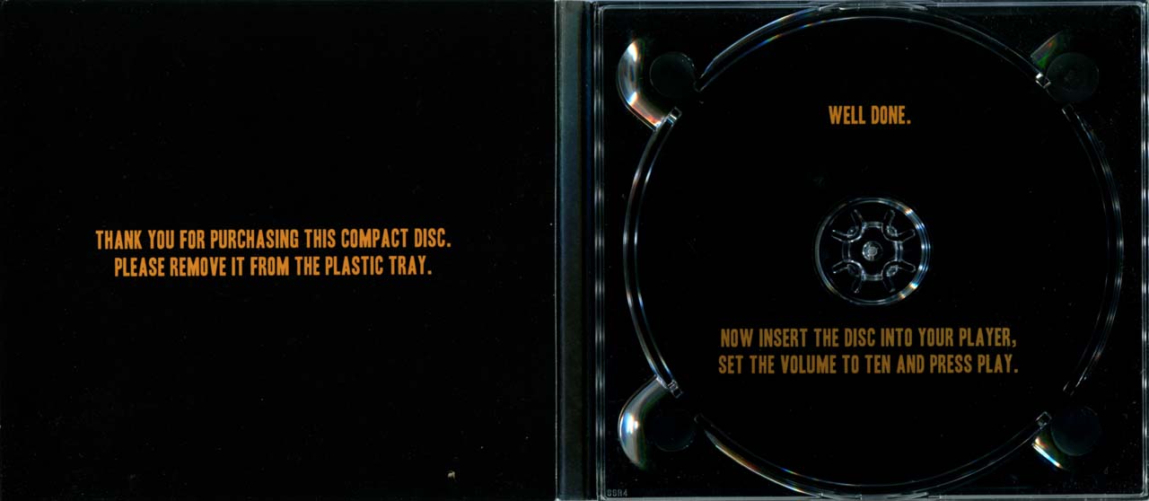 Joel Plaskett Emergency — Scrappy Happiness CD digipak interior