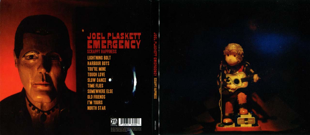 Joel Plaskett Emergency — Scrappy Happiness CD digipak exterior