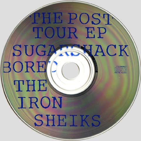 Post Tour CD disc artwork