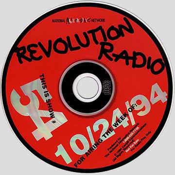 Revolution Radio #54 CD artwork