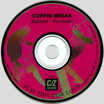 Coffin Break <I>Rupture/</I> CD artwork