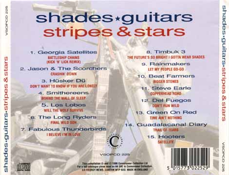 Shades Guitars Stripes & Stars CD back