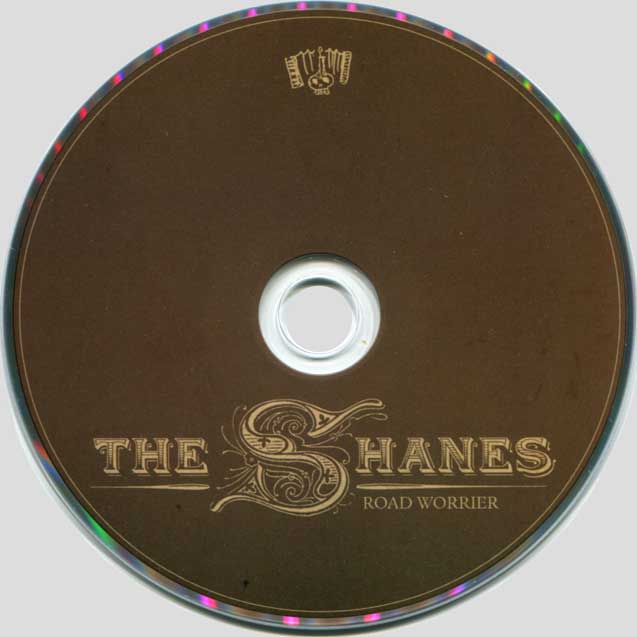 The Shanes — Road Warrior CD disc artwork