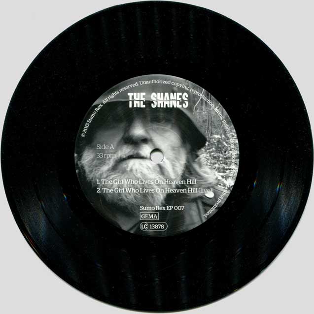 The Shanes — The Girl Who Lives On Heaven Hill record A-side