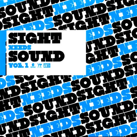 Sight Needs Sound Vol. 1 sampler CD cover art front