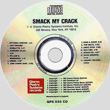 smack my crack vinyl