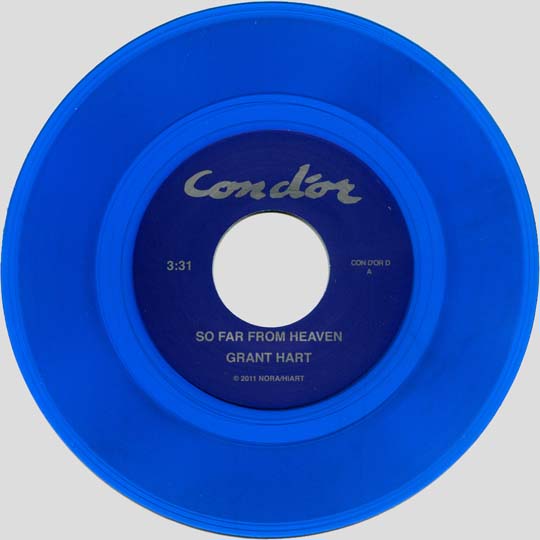 So Far From Heaven blue vinyl A-side
